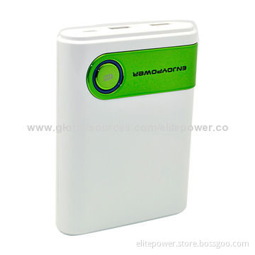 Portable Power Station for iPhone, iPad 3, Tablet PCs and Samsung, 10,400mAh, Double OutputNew